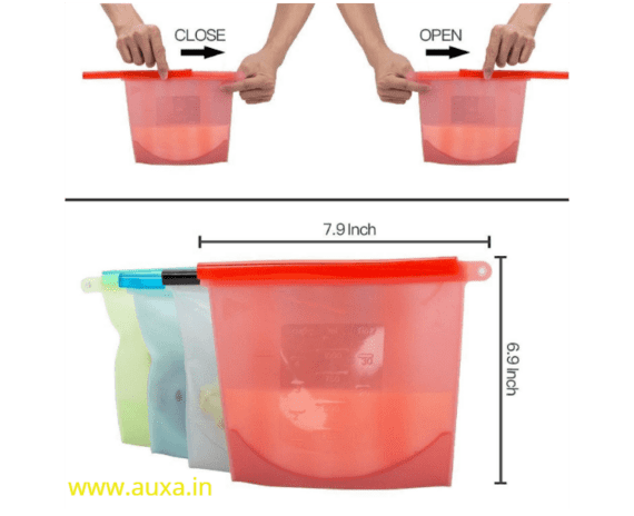 Reusable Silicone Food Pouch