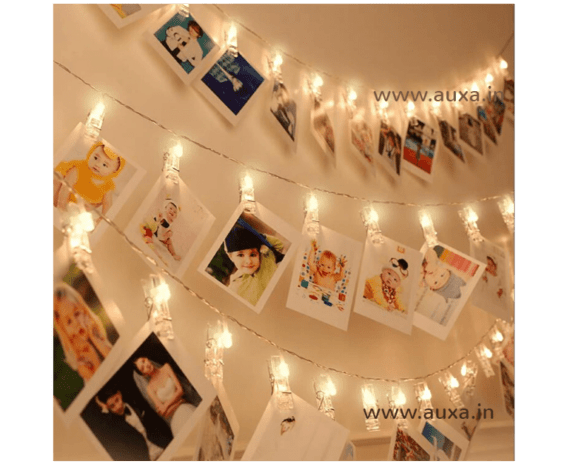 Led Photo Clips String Lights