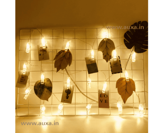 Led Photo Clips String Lights