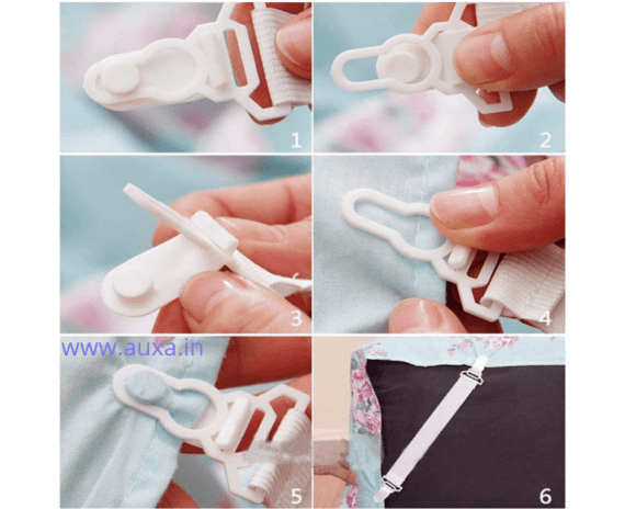 Elastic Bedsheet Grippers Clips