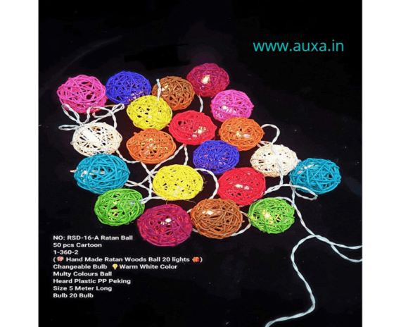 LED Ratan Balls Strings