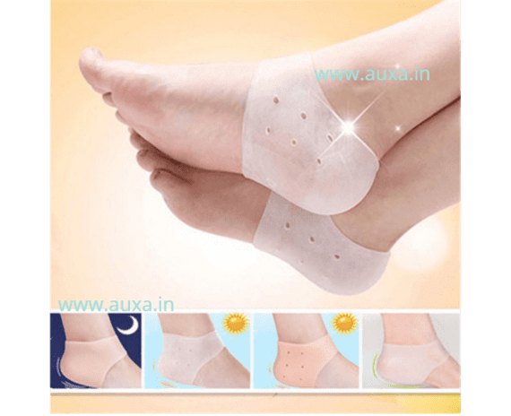 Silicone Gel Heel Pad Socks