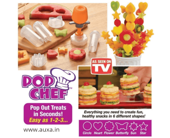 Push Pop Fruit Cutter