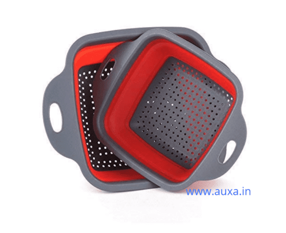 Square Silicone Collapsible Strainer