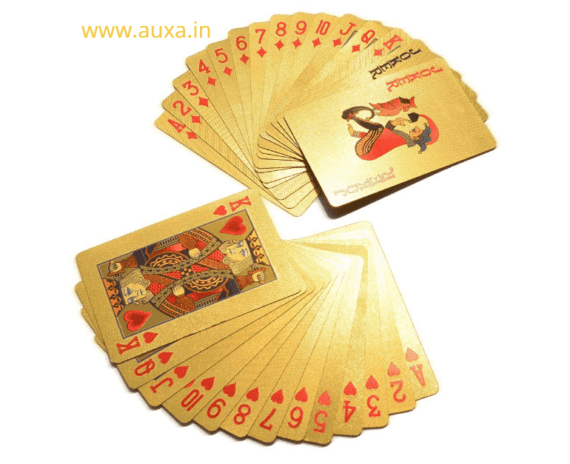 Gold Plated Playing Cards