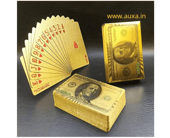 Gold Plated Playing Cards