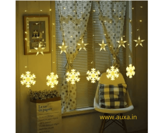 Snowflake Led Curtain String