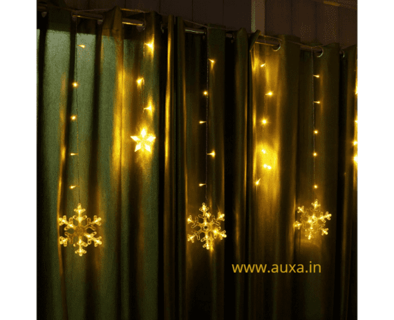 Snowflake Led Curtain String