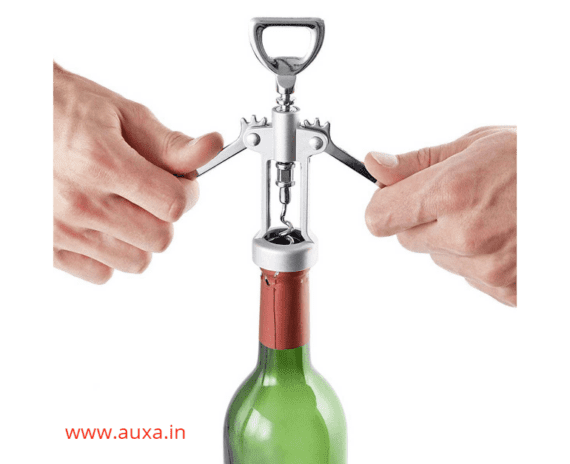 Steel Corkscrew Bottle Opener