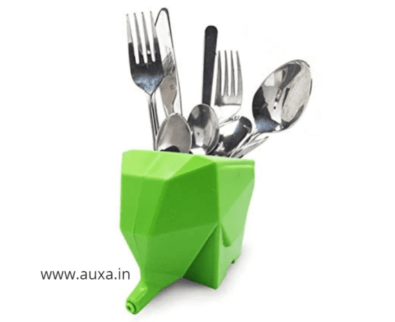 Elephant Cutlery Holder Drainer