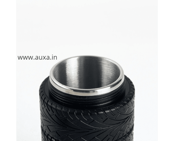 Tyre Shaped Steel Mug