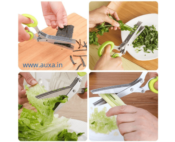 5 Blades Vegetable Cutting Scissors