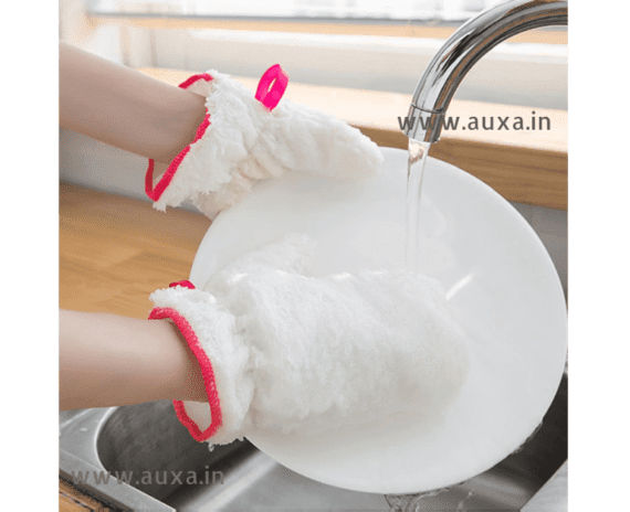 Bamboo Fiber Dishwashing Gloves