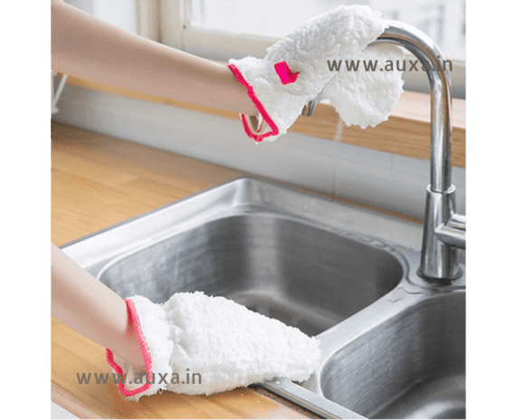 Bamboo Fiber Dishwashing Gloves