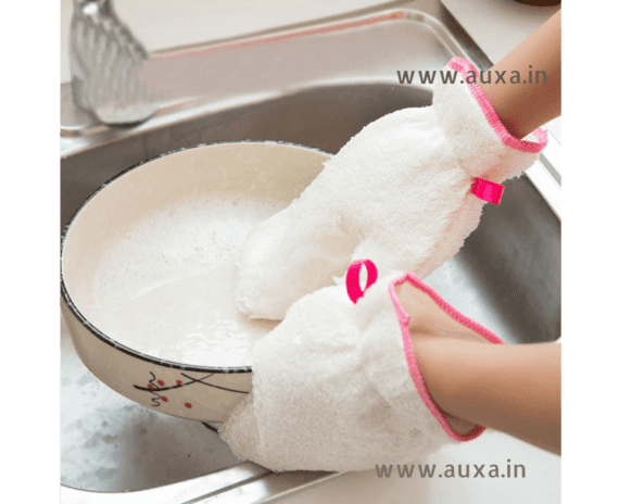 Bamboo Fiber Dishwashing Gloves