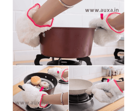 Bamboo Fiber Dishwashing Gloves