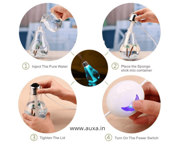 Bulb Humidifier Aroma Diffuser