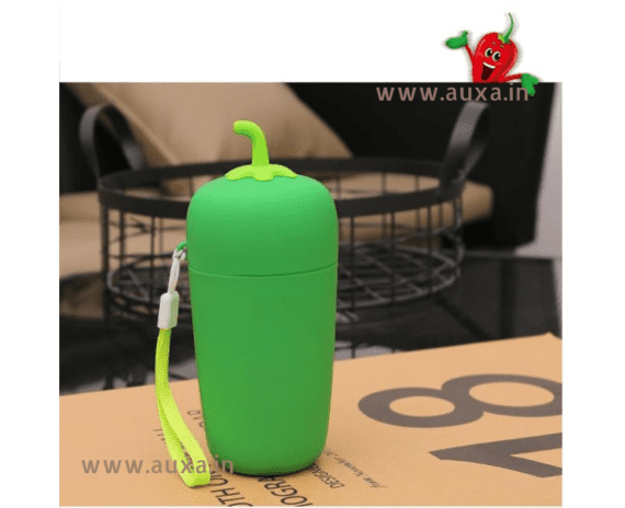 Silicone Capsicum Glass Bottle