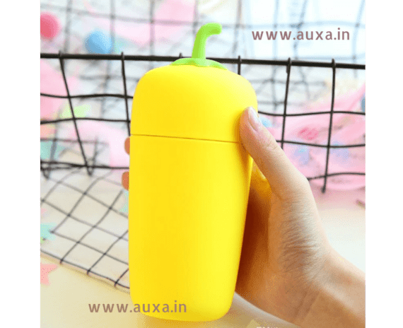 Silicone Capsicum Glass Bottle