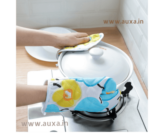 Microwave Cotton Oven Gloves