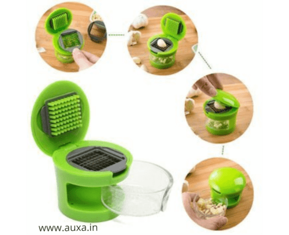 Garlic Press Chopper Crusher