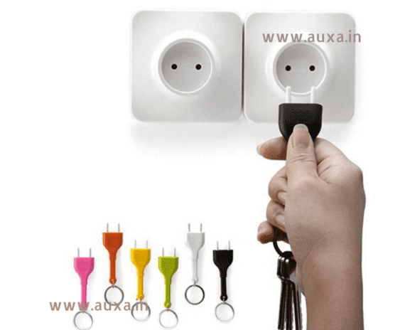 Plug Socket Keychain Organiser