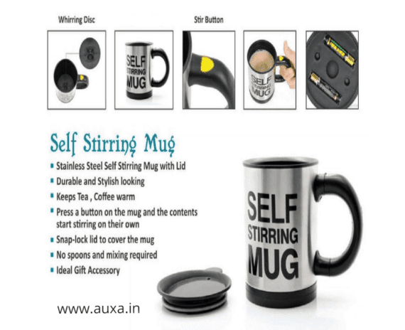 Self Stirring Coffee Mug