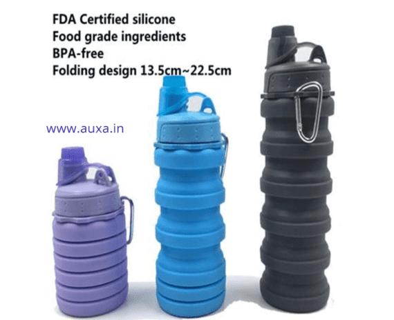 Silicone Collapsible Water Bottle