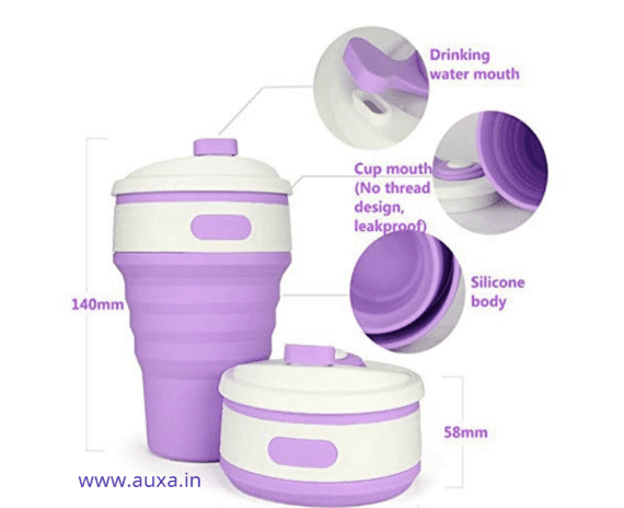 Silicone Collapsible Travel Mug