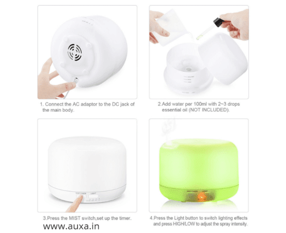 Ultrasonic Air Aroma Humidifier