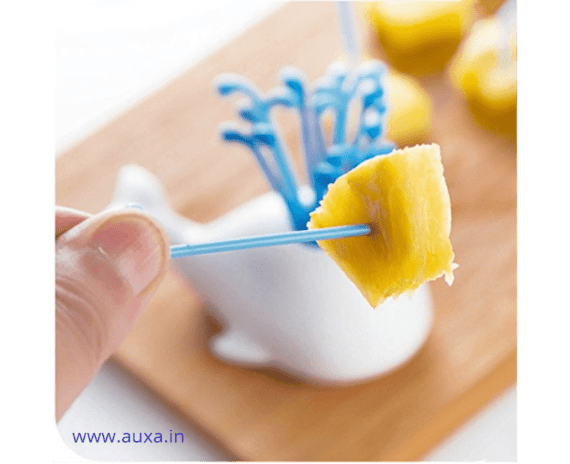 Whale Shaped Fruit Forks