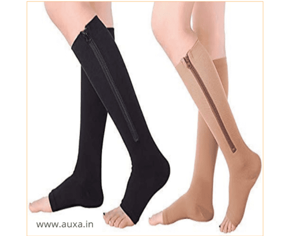 Zip Up Compression Socks