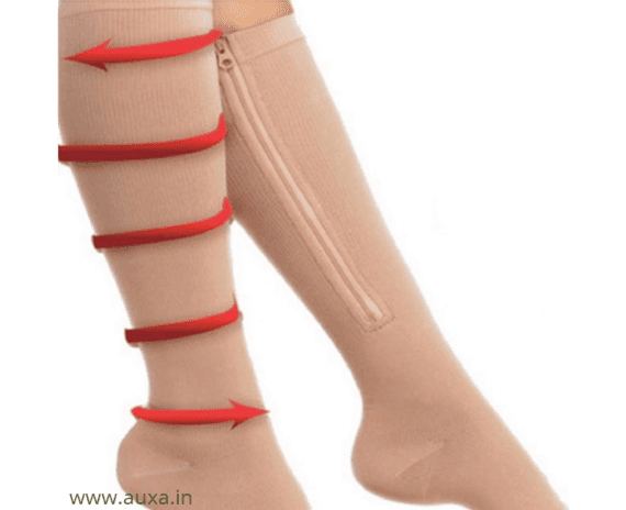 Zip Up Compression Socks