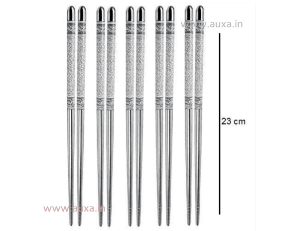 Stainless Steel Round Chopsticks