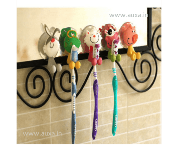 Cartoon Silicone Toothbrush Holder 