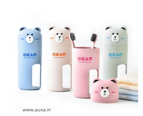 Bear Traveling Toothbrush Case