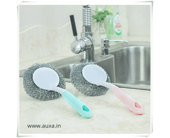 Long Handle Dishwashing Scrubber