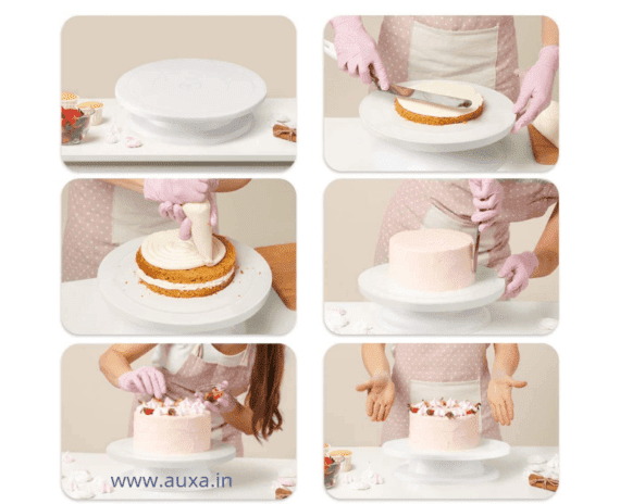 Revolving Cake Turntable Table