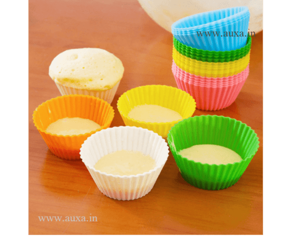 Silicone Cupcake Muffin Moulds