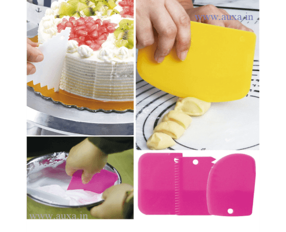 Cake Scraper Smoother Comb