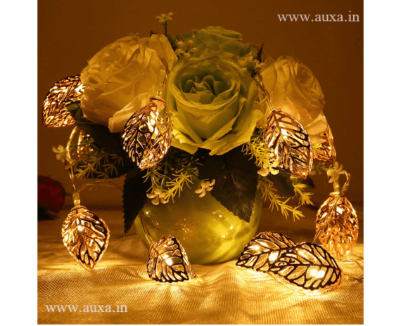 Golden Metal Leaf Led