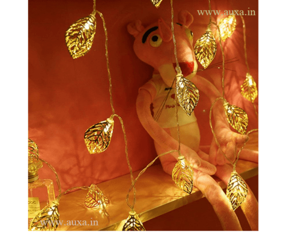 Golden Metal Leaf Led