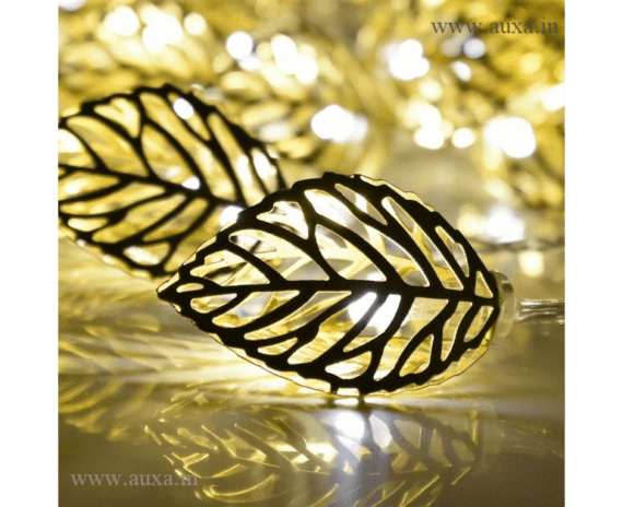 Golden Metal Leaf Led