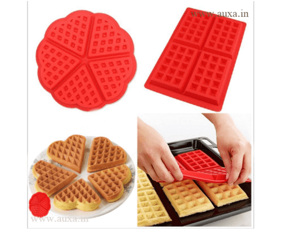 Heart Silicone Waffle Mold