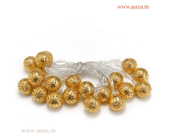 Golden Metal Ball Led