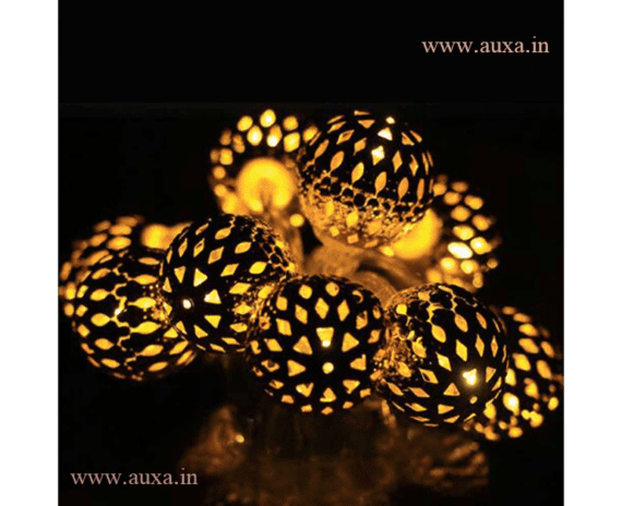 Golden Metal Ball Led