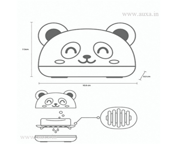 Panda Soap Case Box