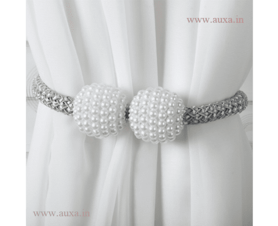 Pearl Magnetic Buckle Curtain Tieback