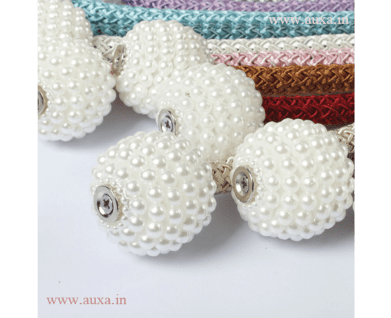 Pearl Magnetic Buckle Curtain Tieback