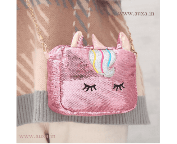 Unicorn Sequin Sling Bag